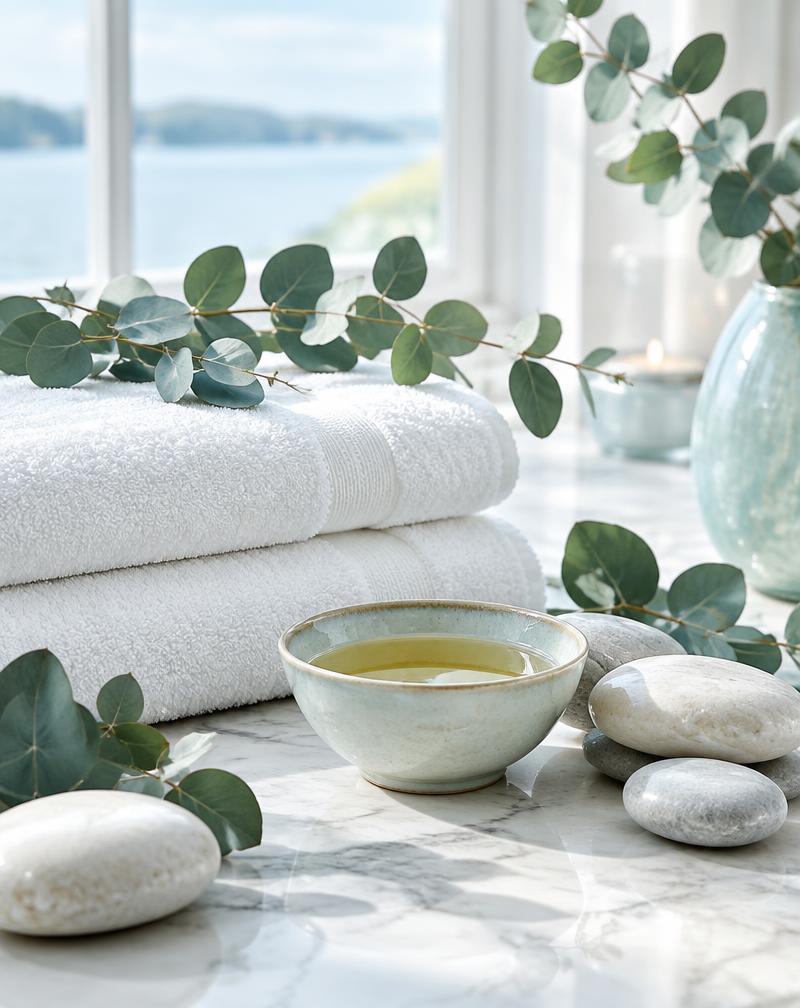 Klasik (İsveç) Masajı deneyimini yansıtan spa görseli